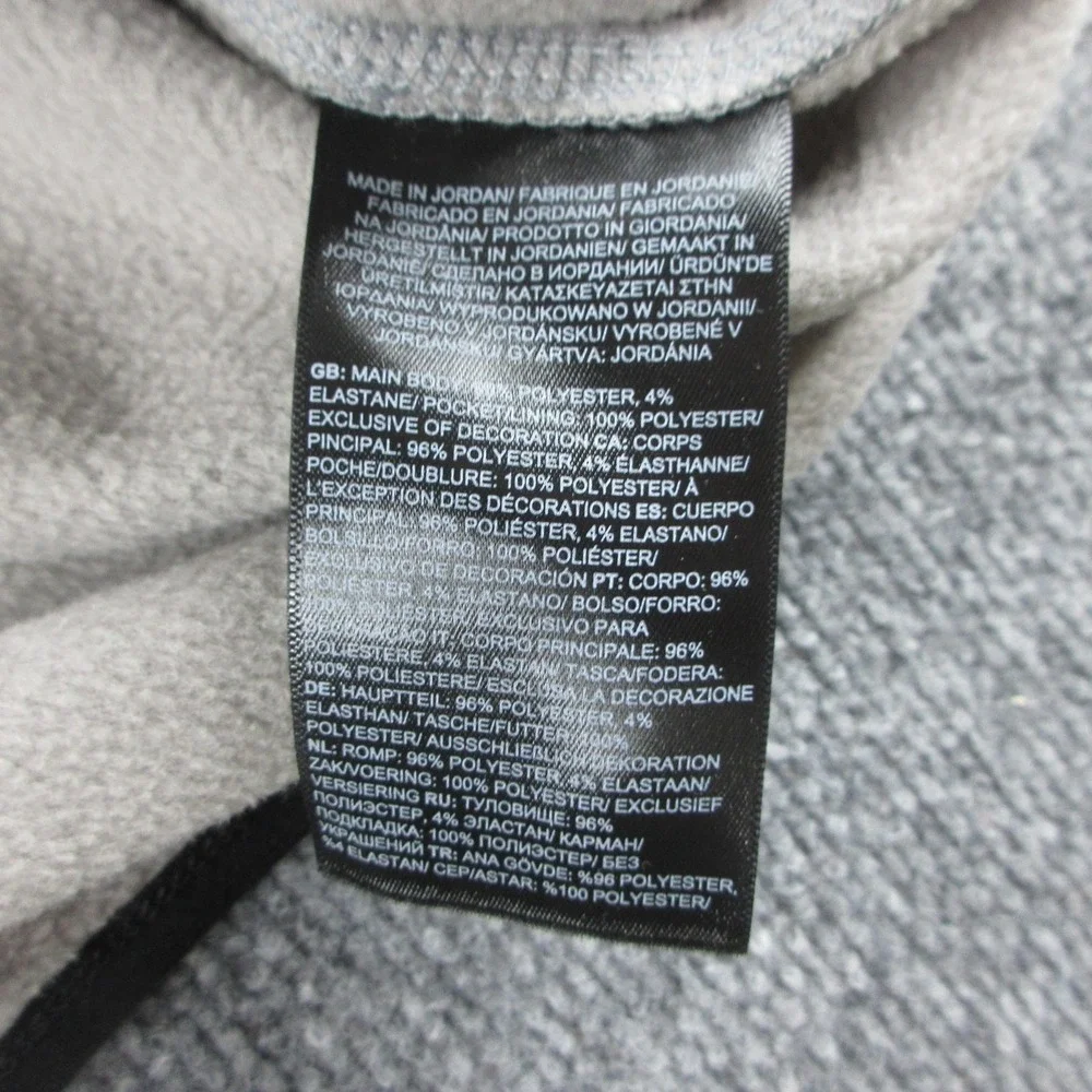 The North Face Pullover Mens 2XL Gray Fleece 1/4 Zip‎ Raglan Outdoor Hiking
